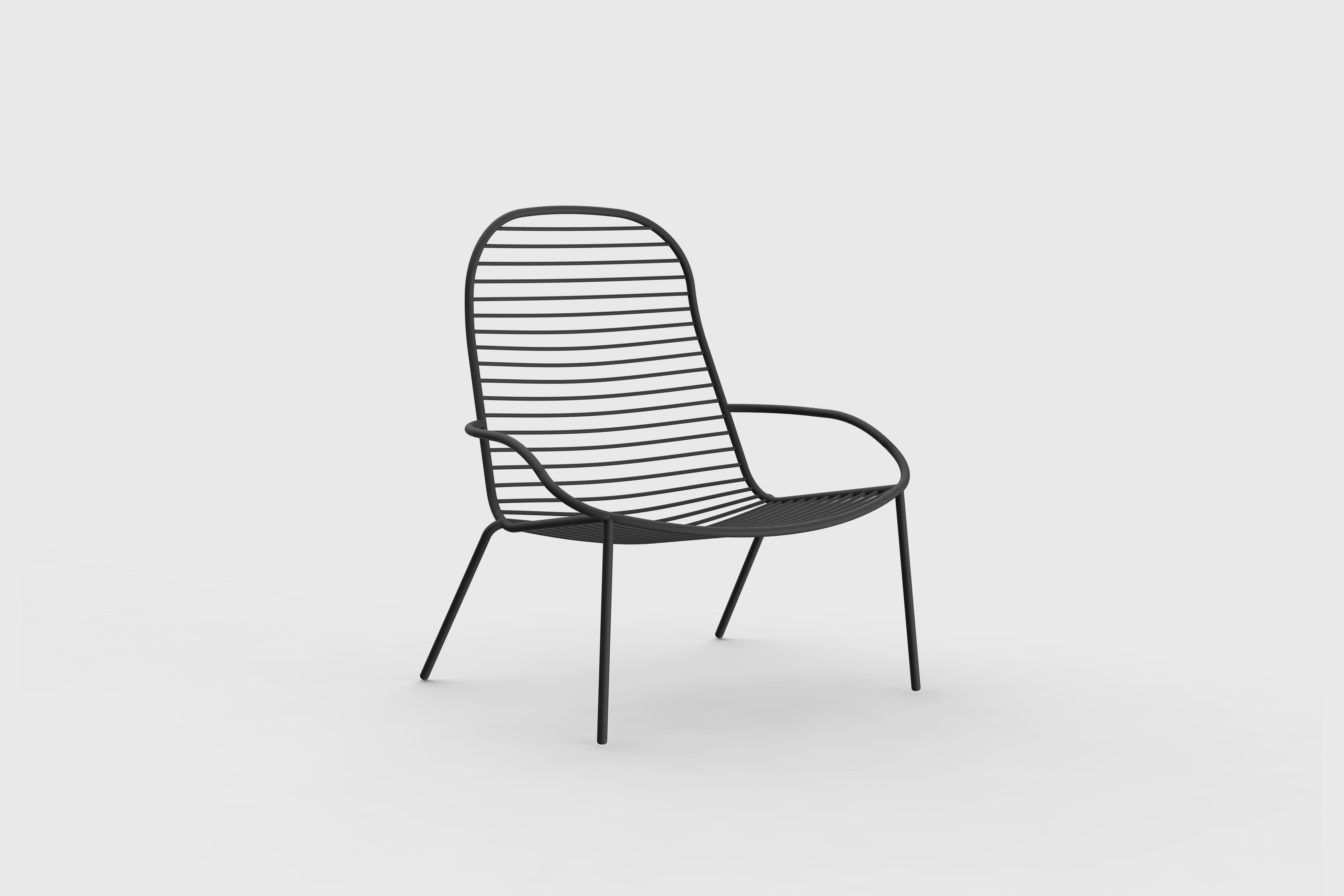 Oka High Back Lounge Chair