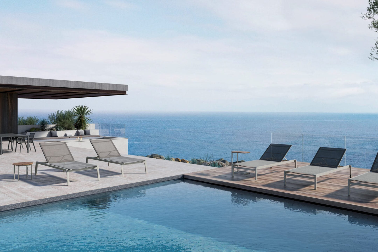 Taos Chaise Beach Batyline