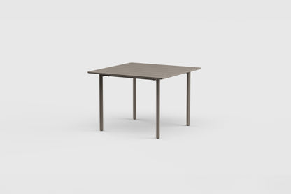 Taos Dining Table SQ Aluminum 42″